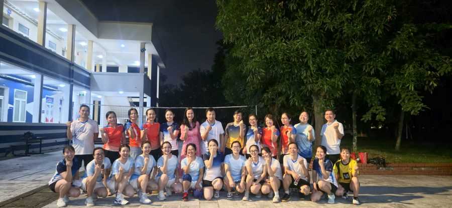 GIẢI BÓNG CHUYỀN HƠI CÁN BỘ, GIẢNG VIÊN KHOA NGOẠI NGỮ NĂM HỌC 2025–2026: SÔI NỔI, ĐOÀN KẾT VÀ LAN TỎA TINH THẦN THỂ THAO